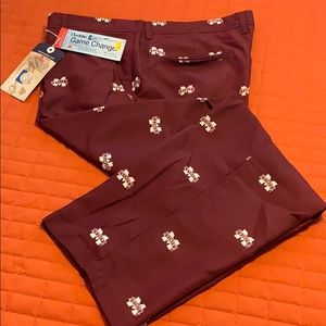 Mississippi State logo’d dress pants